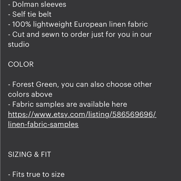 LoveAndConfuse 100% Linen AURORA Jumpsuit *Etsy Star Seller* - Picture 7 of 8